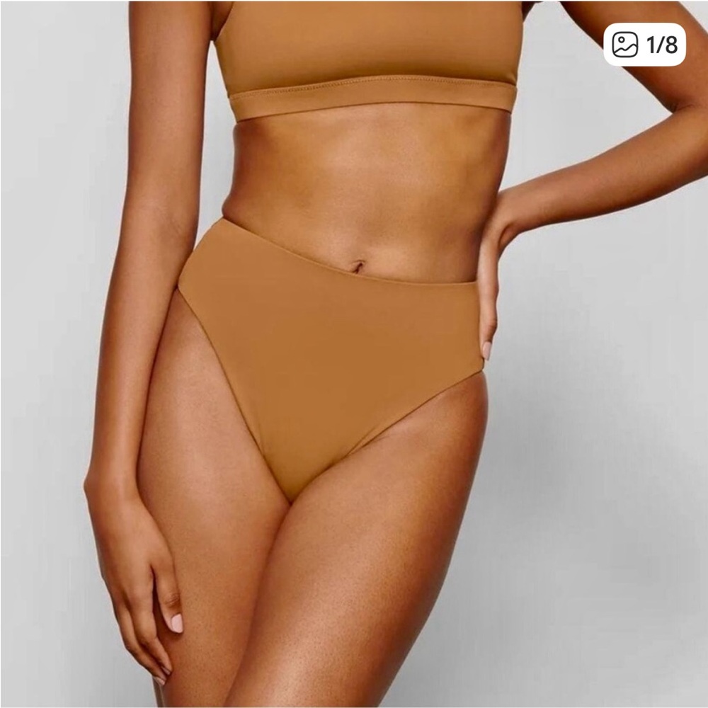 NWT SKIMS Tan Ochre Bikini Bottom
